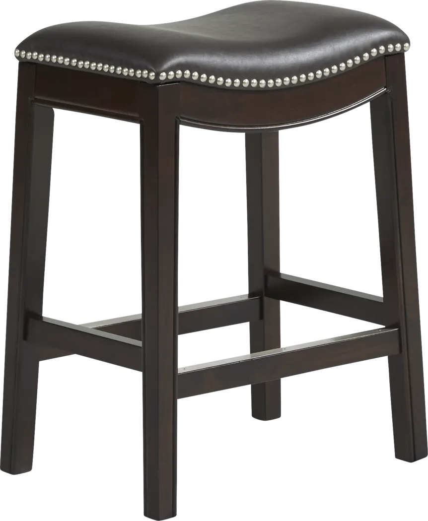 Samford Brown Counter Height Stool - Thumbnail - Image 1