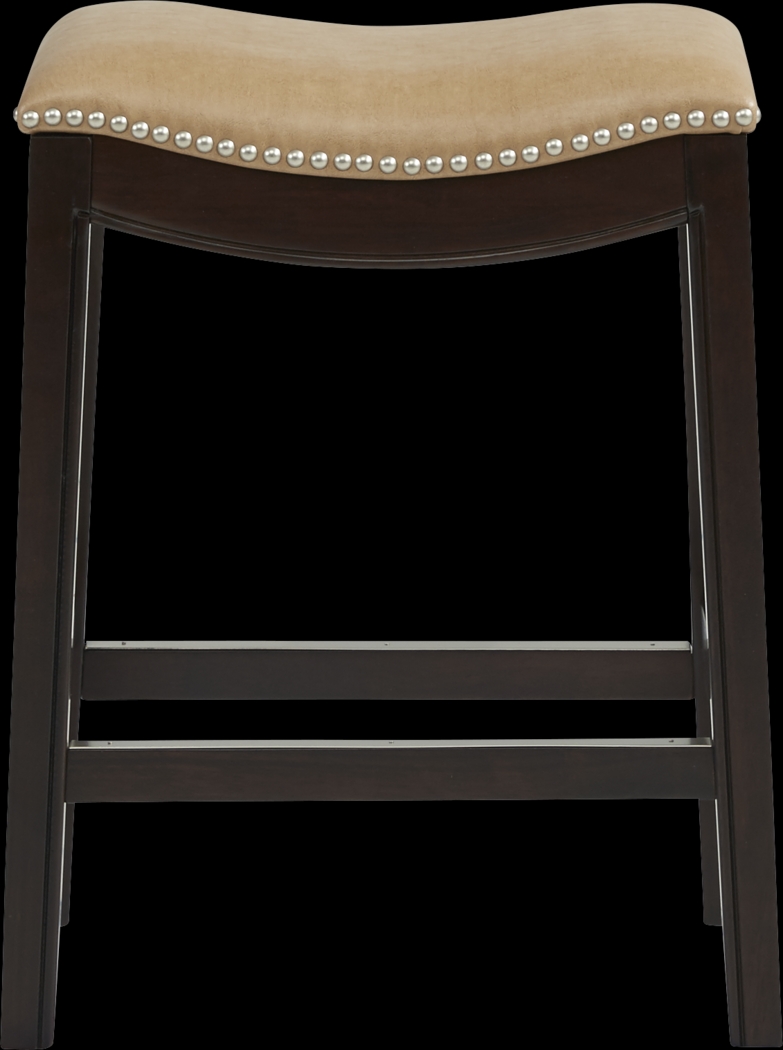 Samford Camel Counter Height Stool - Thumbnail - Image 2