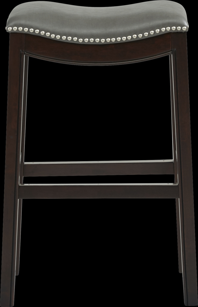 Samford Gray Barstool - Thumbnail - Image 2