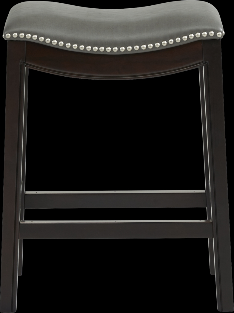 Samford Gray Counter Height Stool - Thumbnail - Image 2