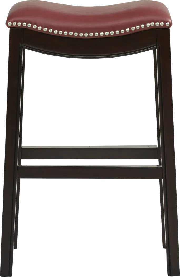 Samford Red Barstool - Thumbnail - Image 2