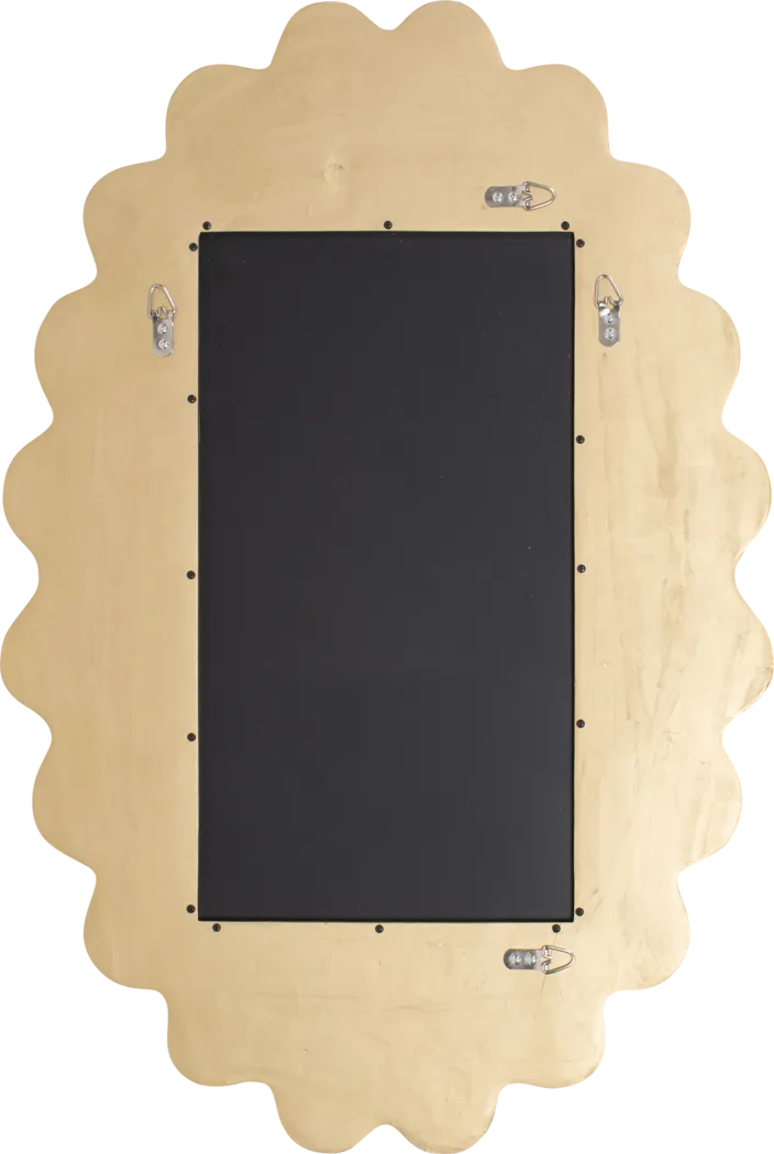 Samiaa Gold Wall Mirror - Thumbnail - Image 4