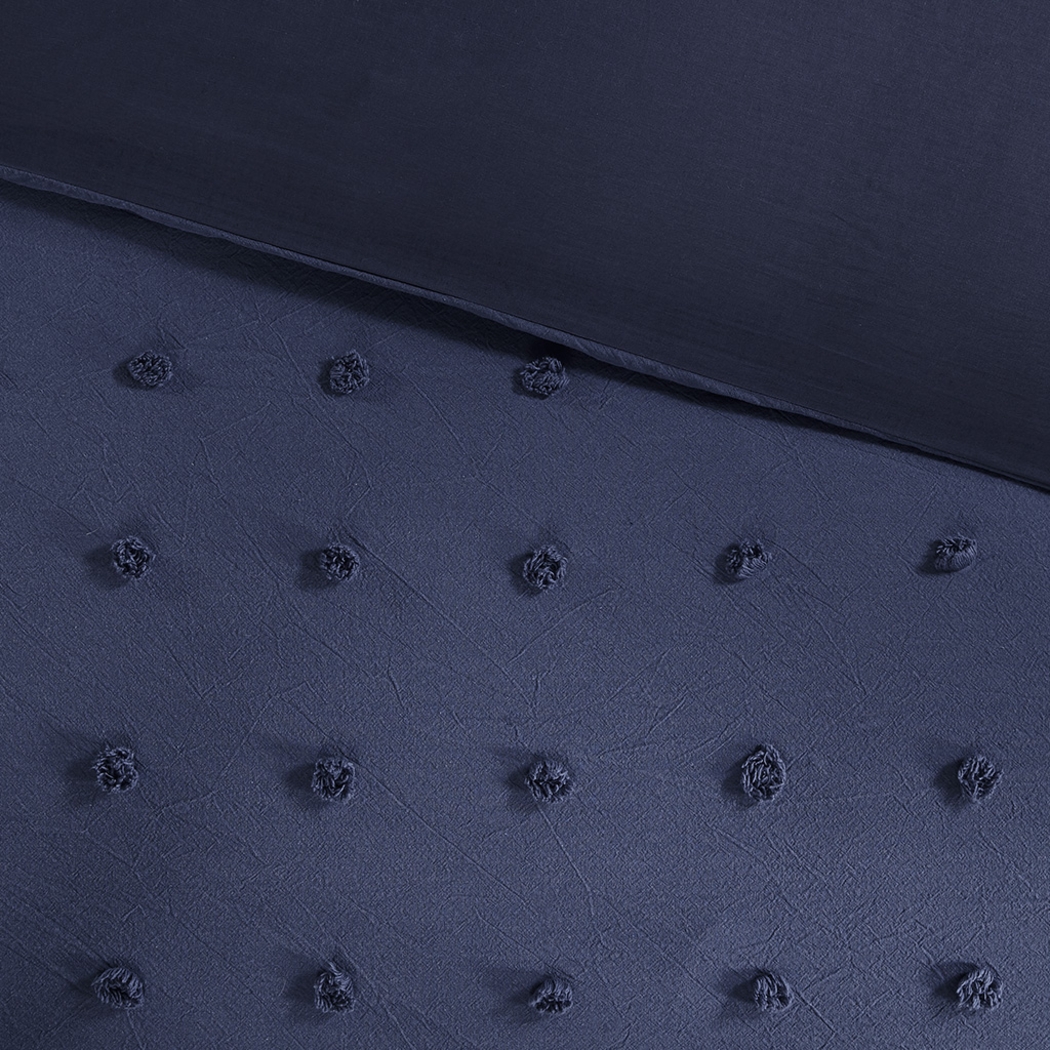 Samorar 7 Pc Blue King/California King Comforter Set - Thumbnail - Image 10