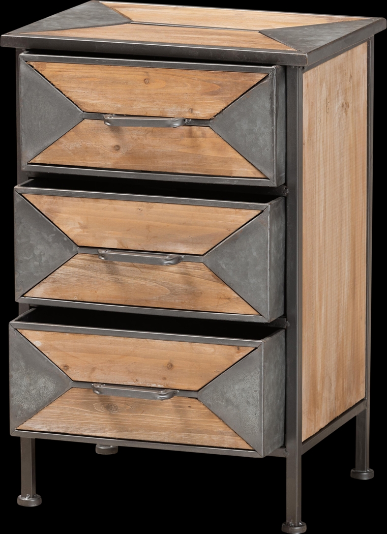 Samover Brown Nightstand - Thumbnail - Image 2