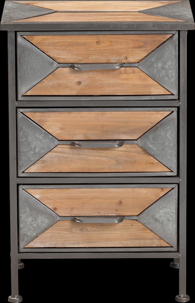 Samover Brown Nightstand - Thumbnail - Image 3