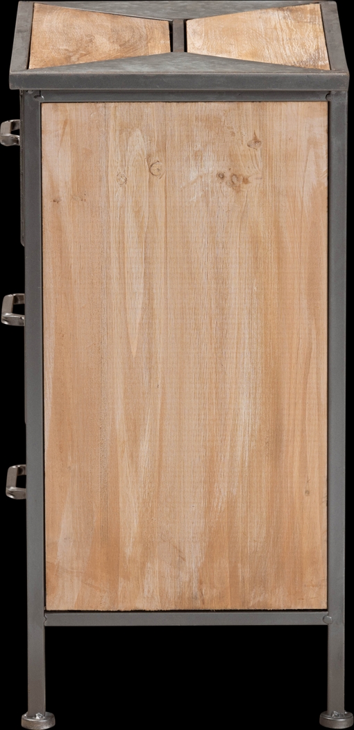 Samover Brown Nightstand - Thumbnail - Image 4