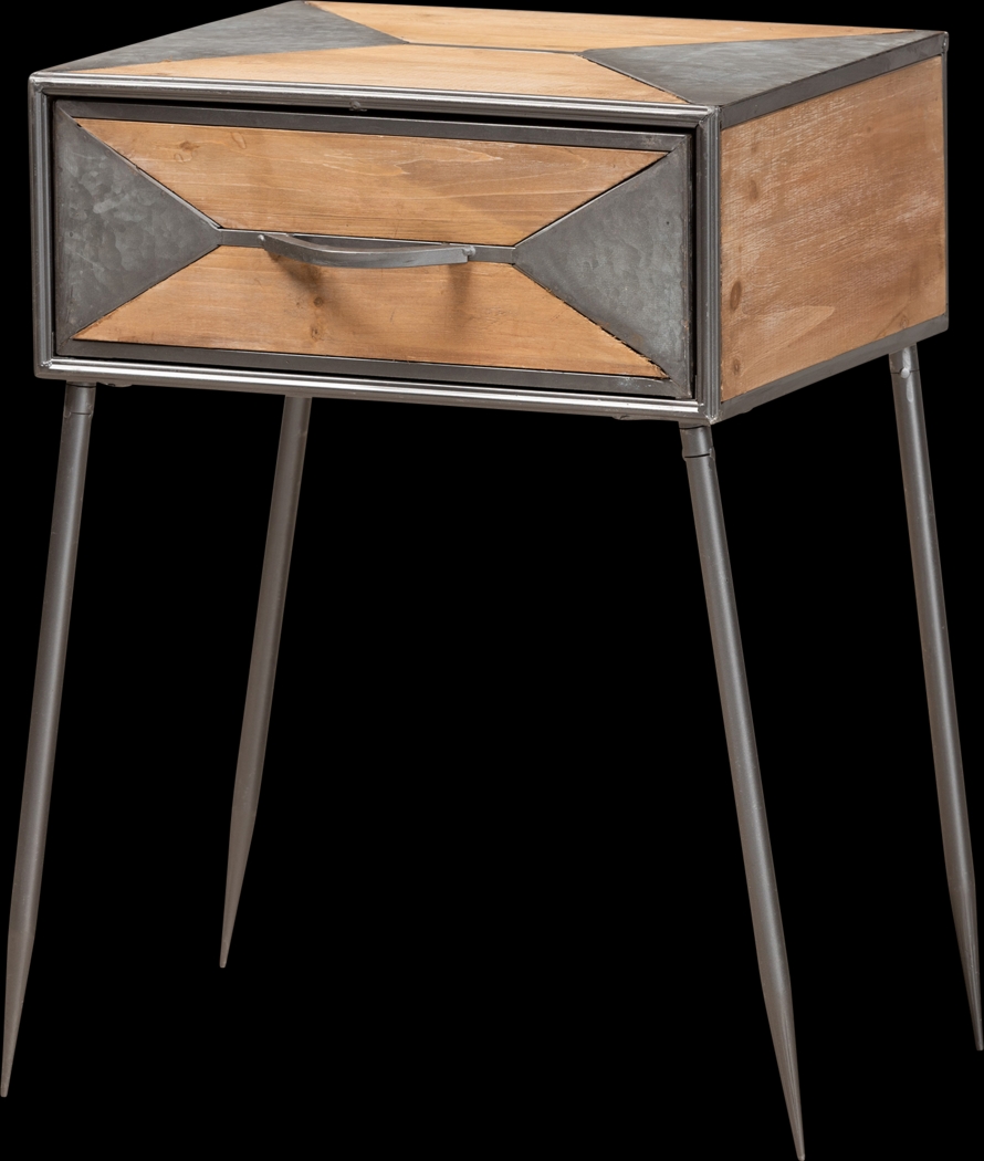 Samover Oak Nightstand - Thumbnail - Image 1