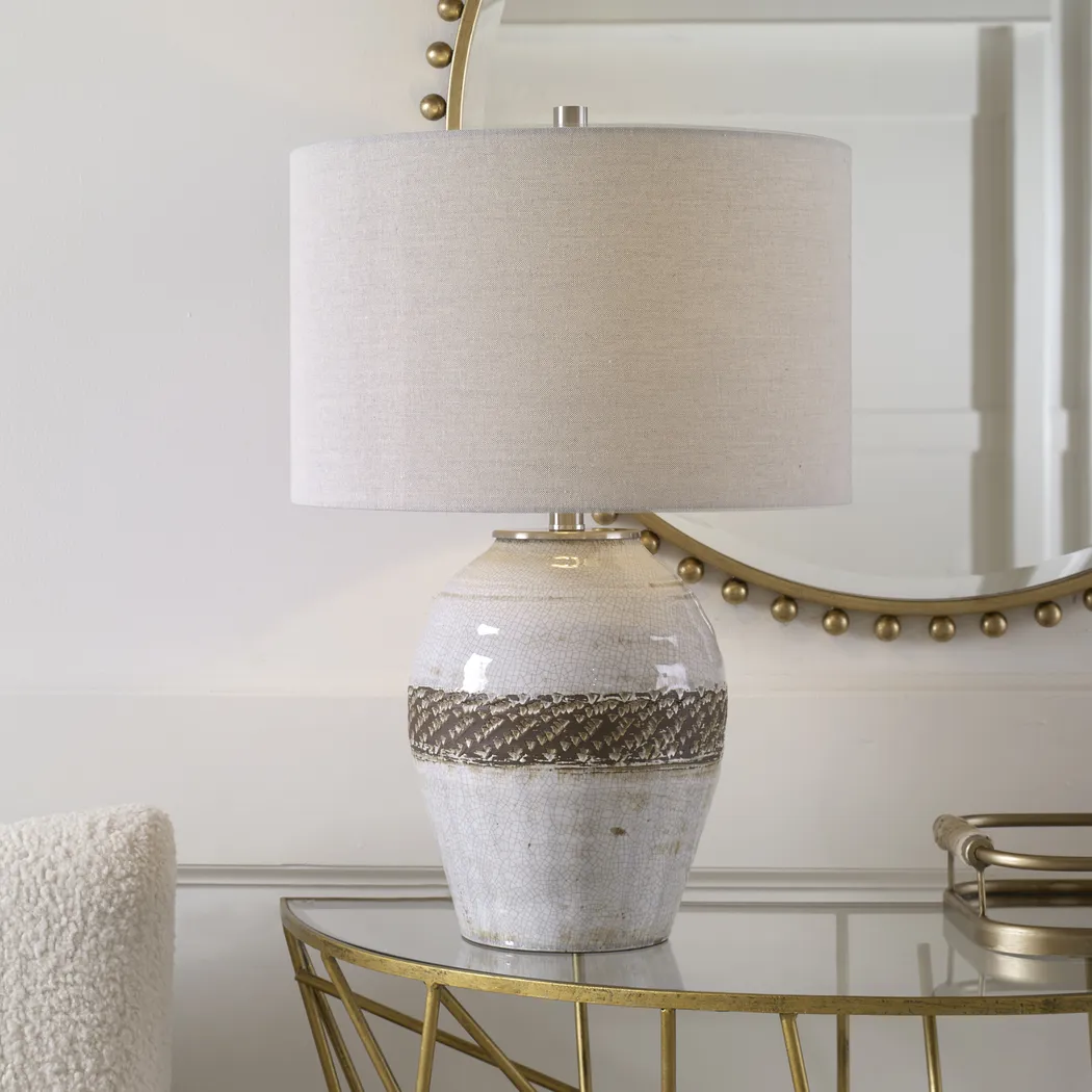 Samuel Peak Gray Lamp - Thumbnail - Image 2