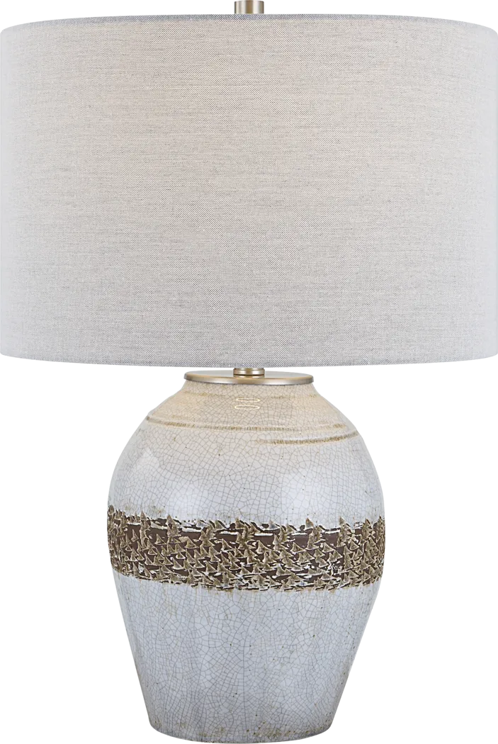 Samuel Peak Gray Lamp - Thumbnail - Image 1