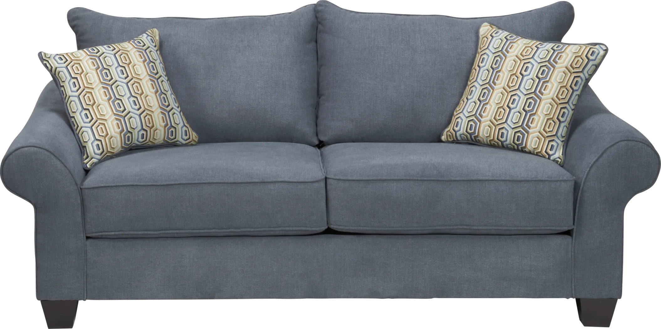 San Diego Navy Sleeper Loveseat - Thumbnail - Image 1