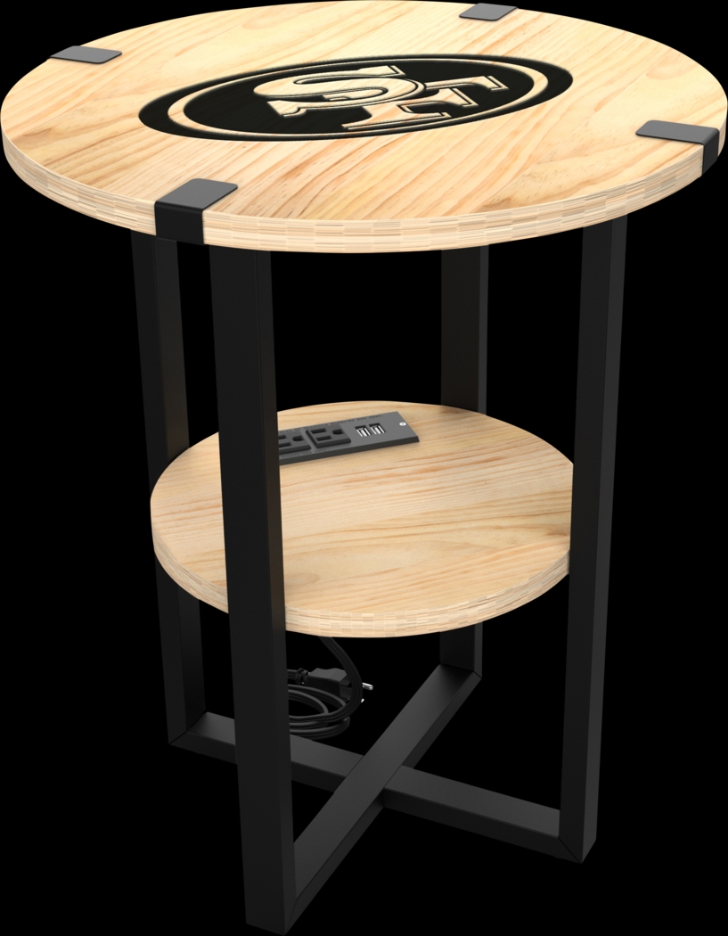 San Francisco 49ers Side Table - Thumbnail - Image 1