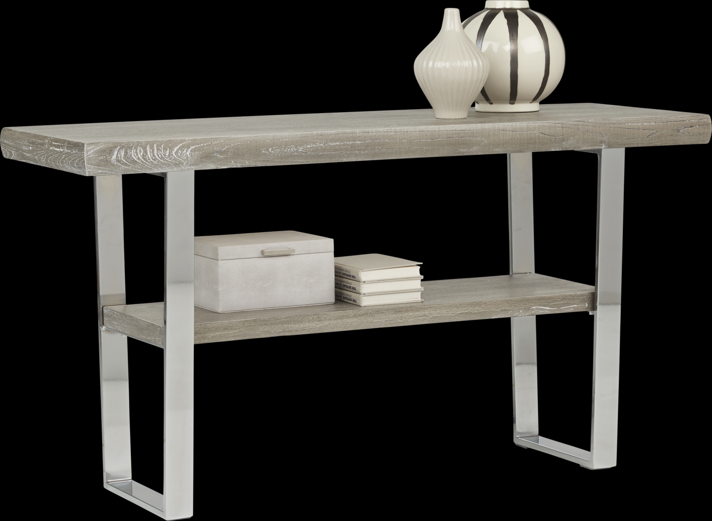 San Francisco Gray Sofa Table - Thumbnail - Image 3