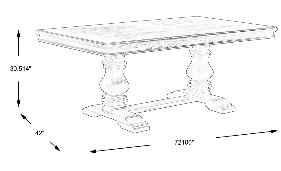 Dimension Image. Please refer to the Dimension Tab on this page for dimension details.