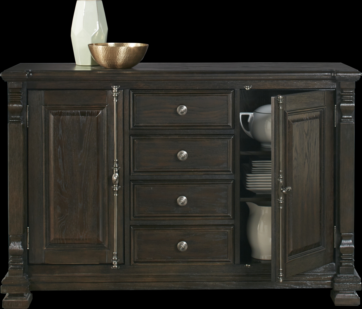 San Luis Oak Sideboard - Thumbnail - Image 2