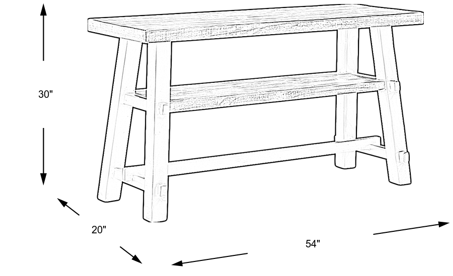 Dimension Image. Please refer to the Dimension Tab on this page for dimension details.