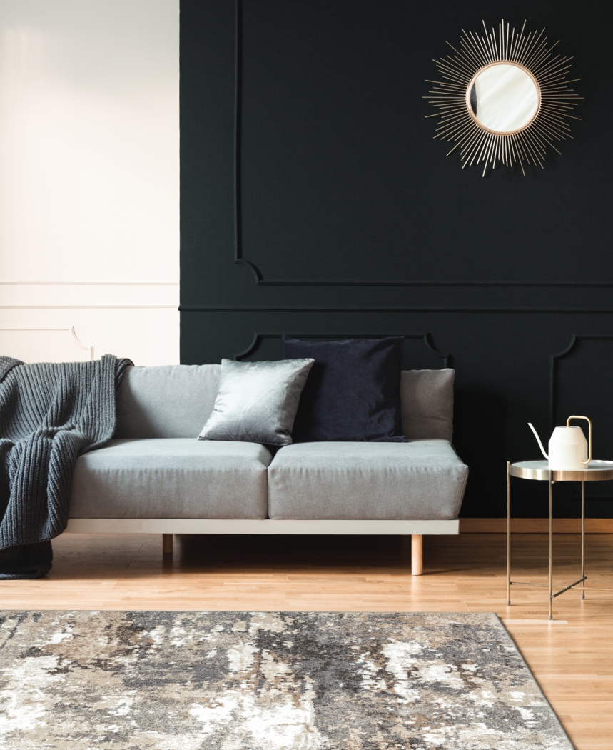 San Rocco Gray 7'8 x 10'x10 Rug - Thumbnail - Image 2