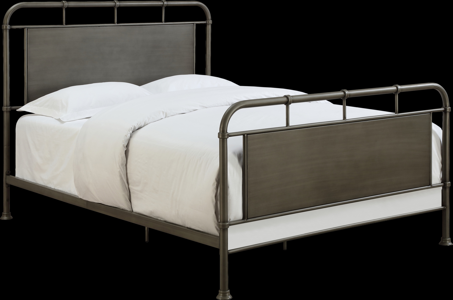 Sana Smoke Queen Panel Bed - Thumbnail - Image 2