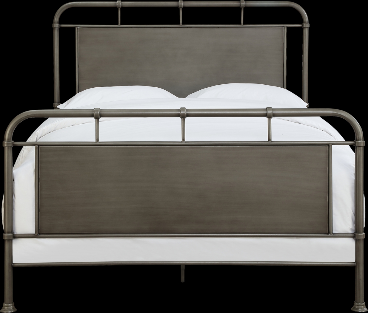 Sana Smoke Queen Panel Bed - Thumbnail - Image 1