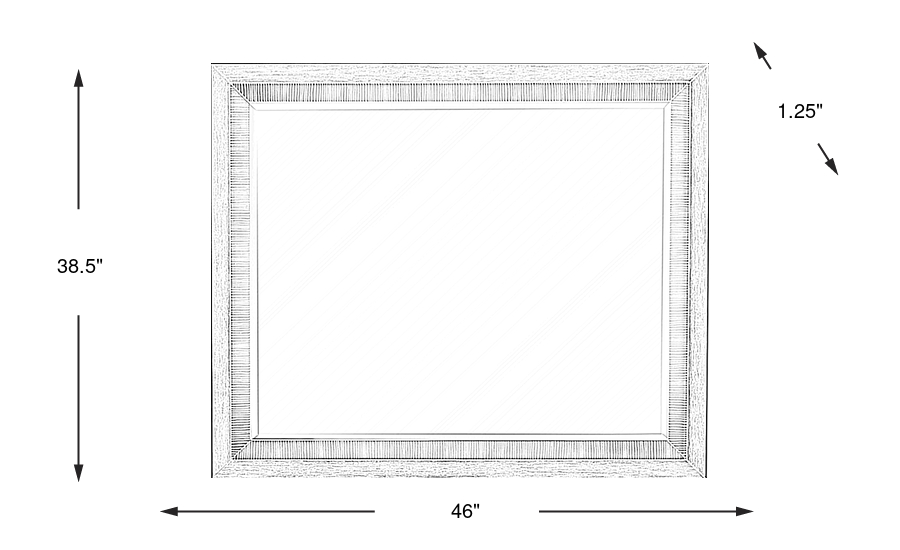 Dimension Image. Please refer to the Dimension Tab on this page for dimension details.