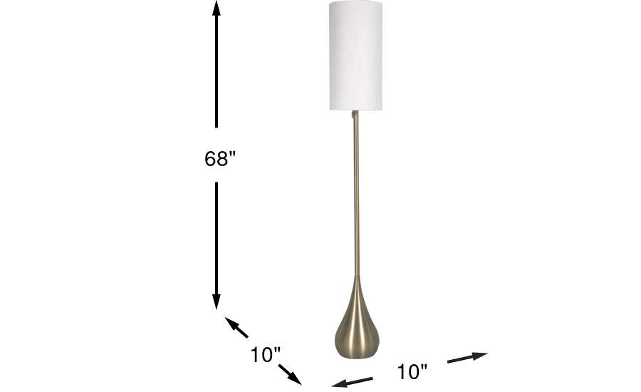 Dimension Image. Please refer to the Dimension Tab on this page for dimension details.