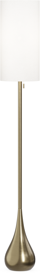 Sanda Brass Floor Lamp - Thumbnail - Image 2