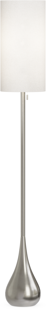 Sanda Silver Floor Lamp - Thumbnail - Image 2