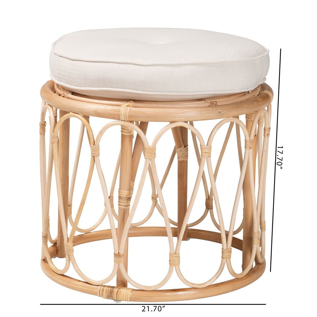 Sandcherry Brown Ottoman - Thumbnail - Image 7