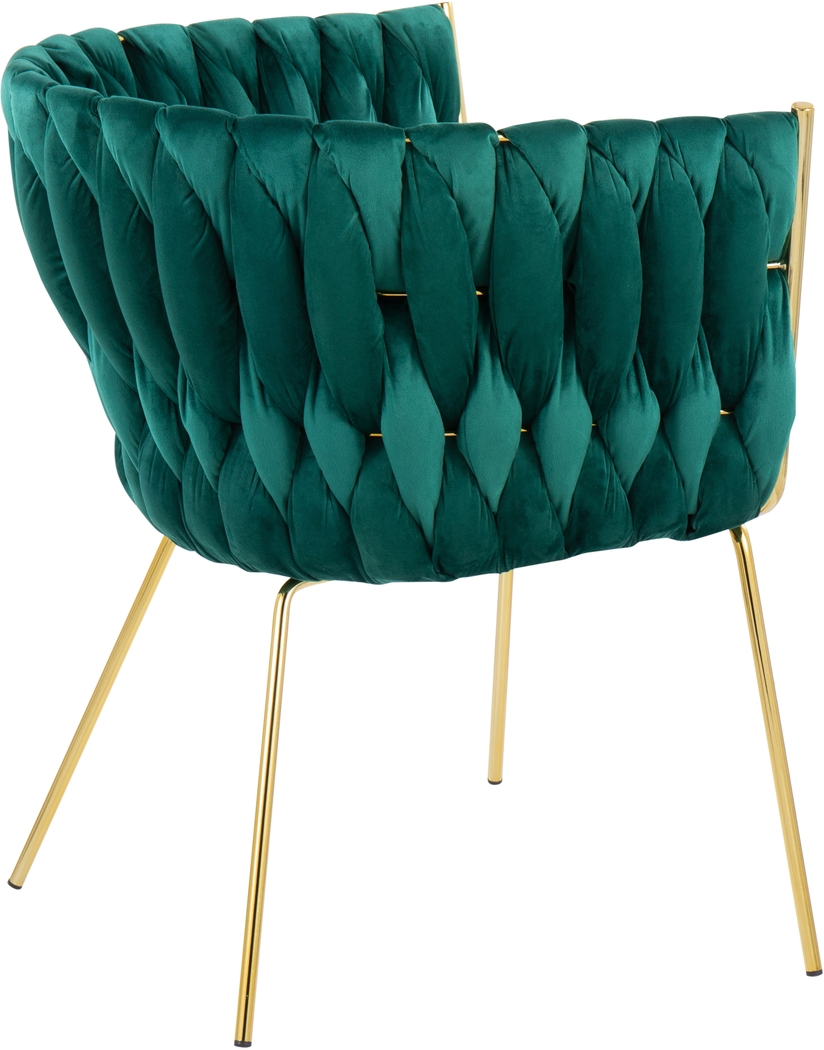 Sandcroft Green Dining Chair - Thumbnail - Image 3