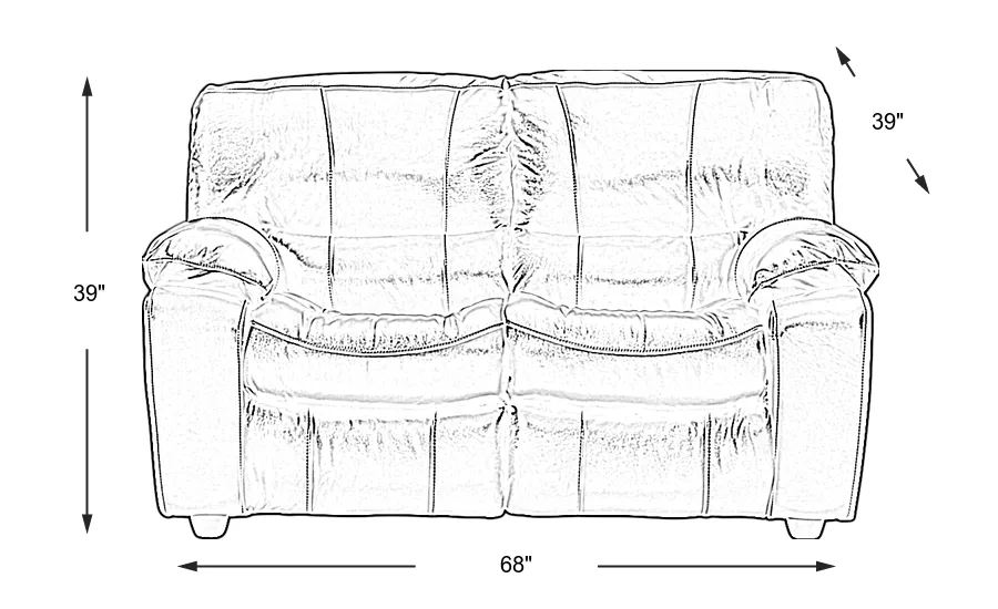 Dimension Image. Please refer to the Dimension Tab on this page for dimension details.