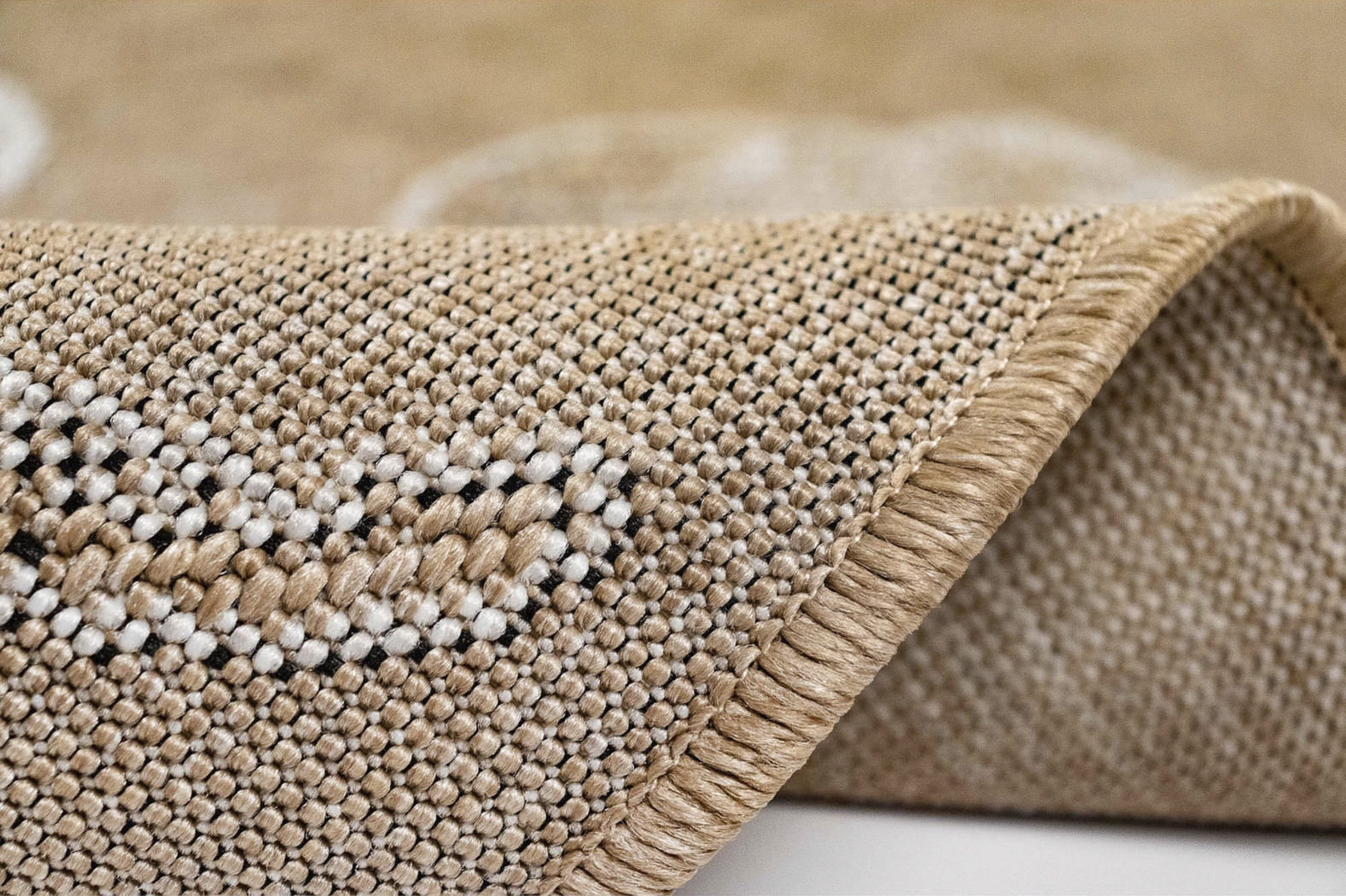 Sandfoot Point Sand 7'10 x 9'10 Indoor/Outdoor Rug - Thumbnail - Image 4