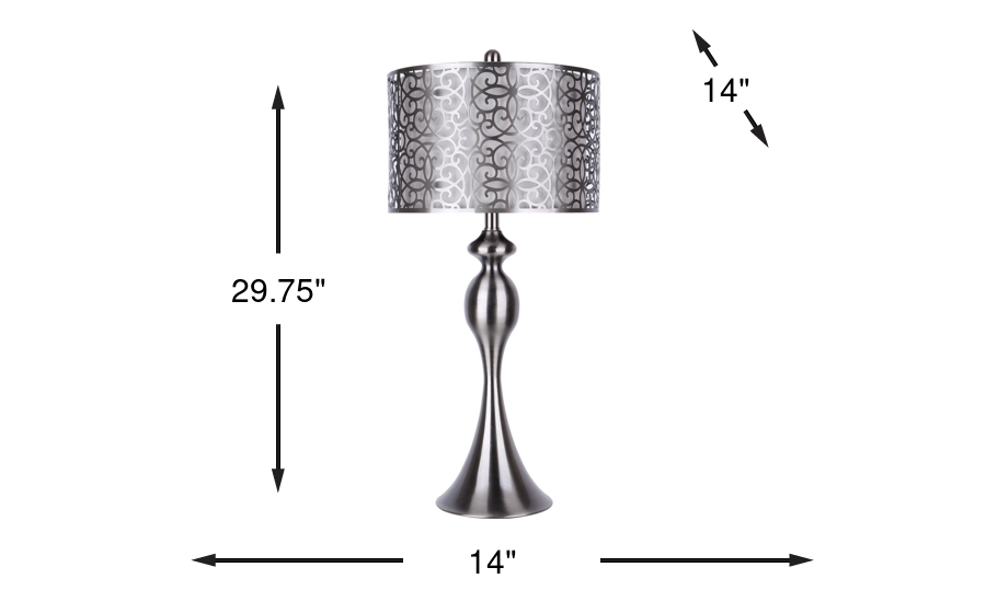 Dimension Image. Please refer to the Dimension Tab on this page for dimension details.