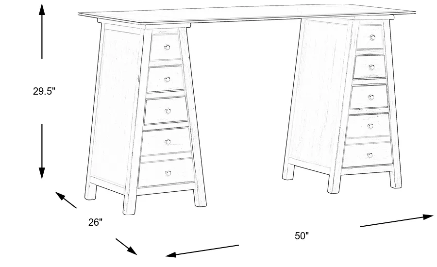 Dimension Image. Please refer to the Dimension Tab on this page for dimension details.