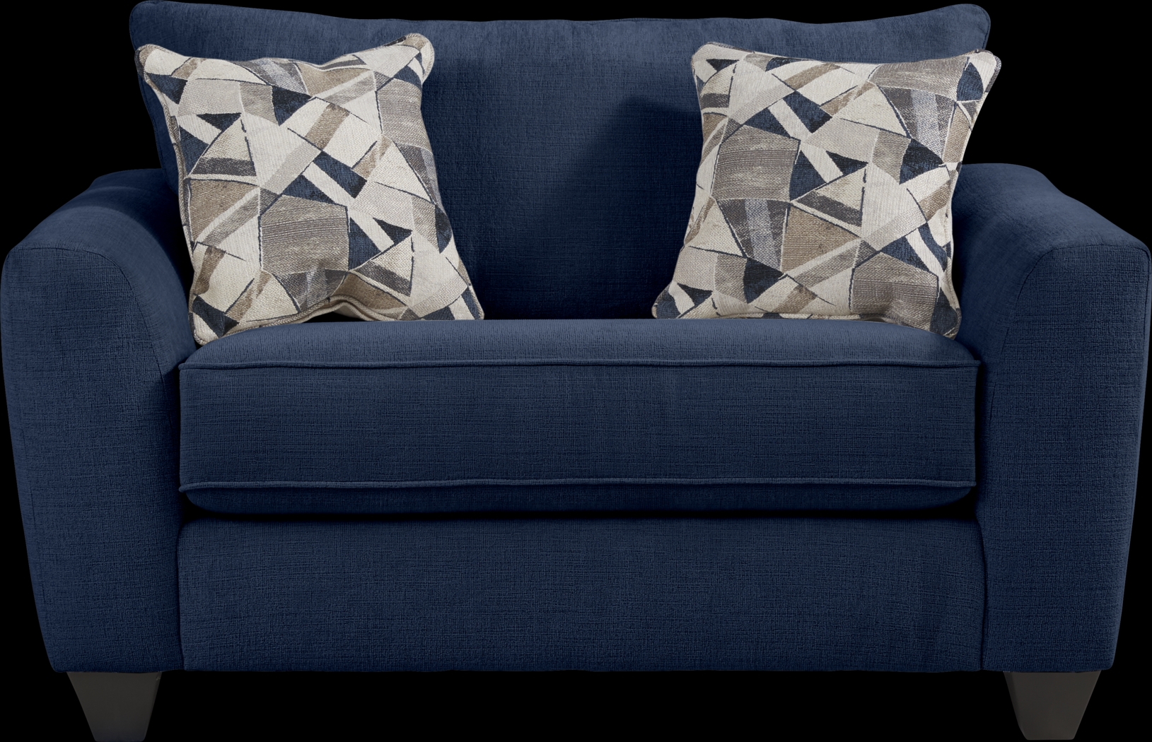 Sandia Heights Blue Sleeper Chair - Thumbnail - Image 2