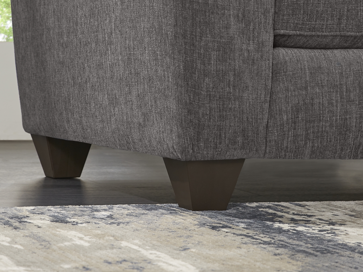 Sandia Heights Gray Sleeper Loveseat - Thumbnail - Image 3