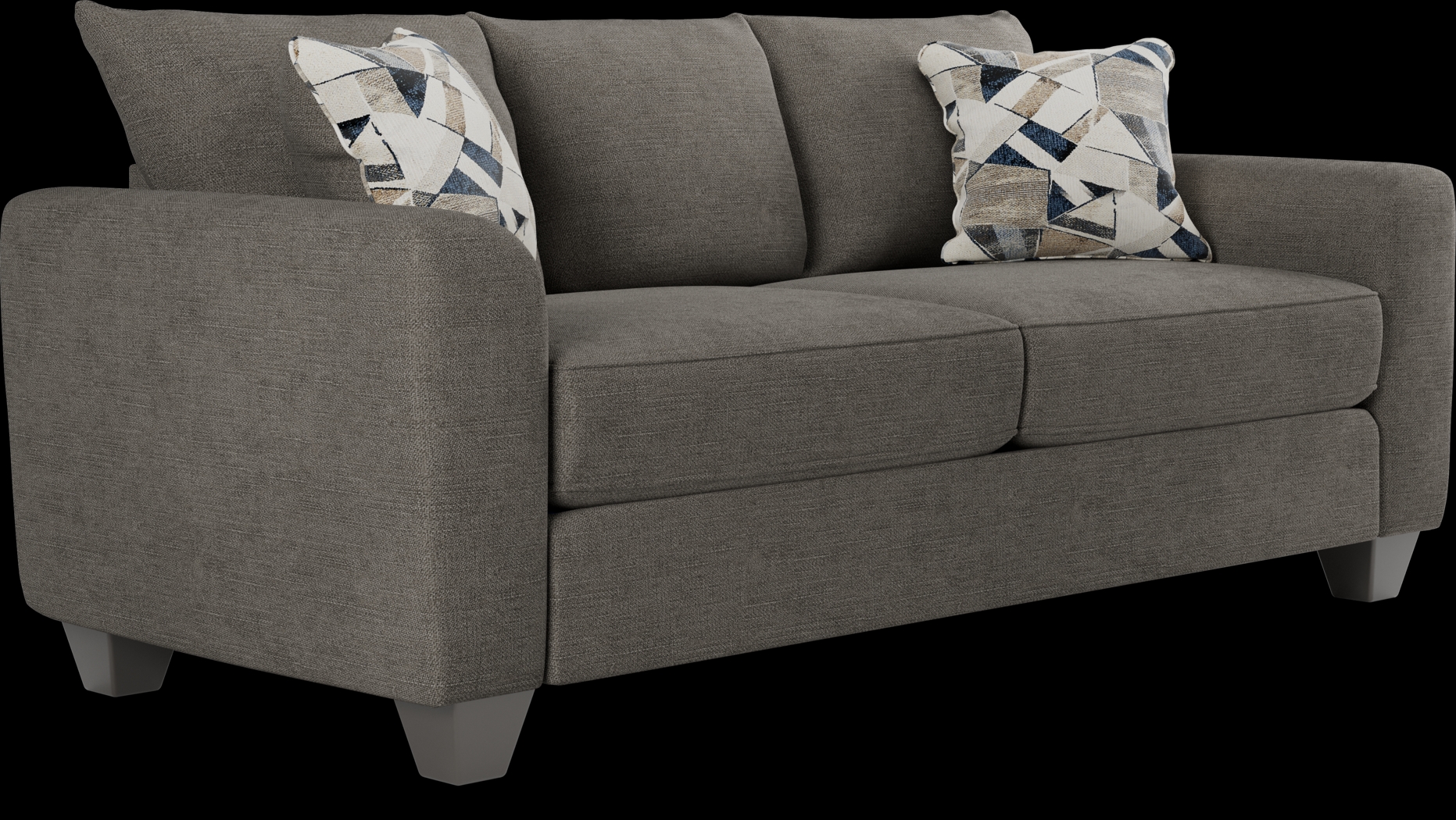 Sandia Heights Gray 2 Pc Living Room - Thumbnail - Image 3