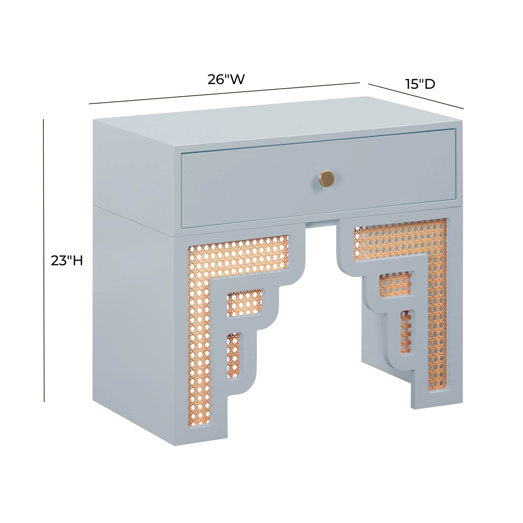 Sandidge Blue Nightstand - Thumbnail - Image 6