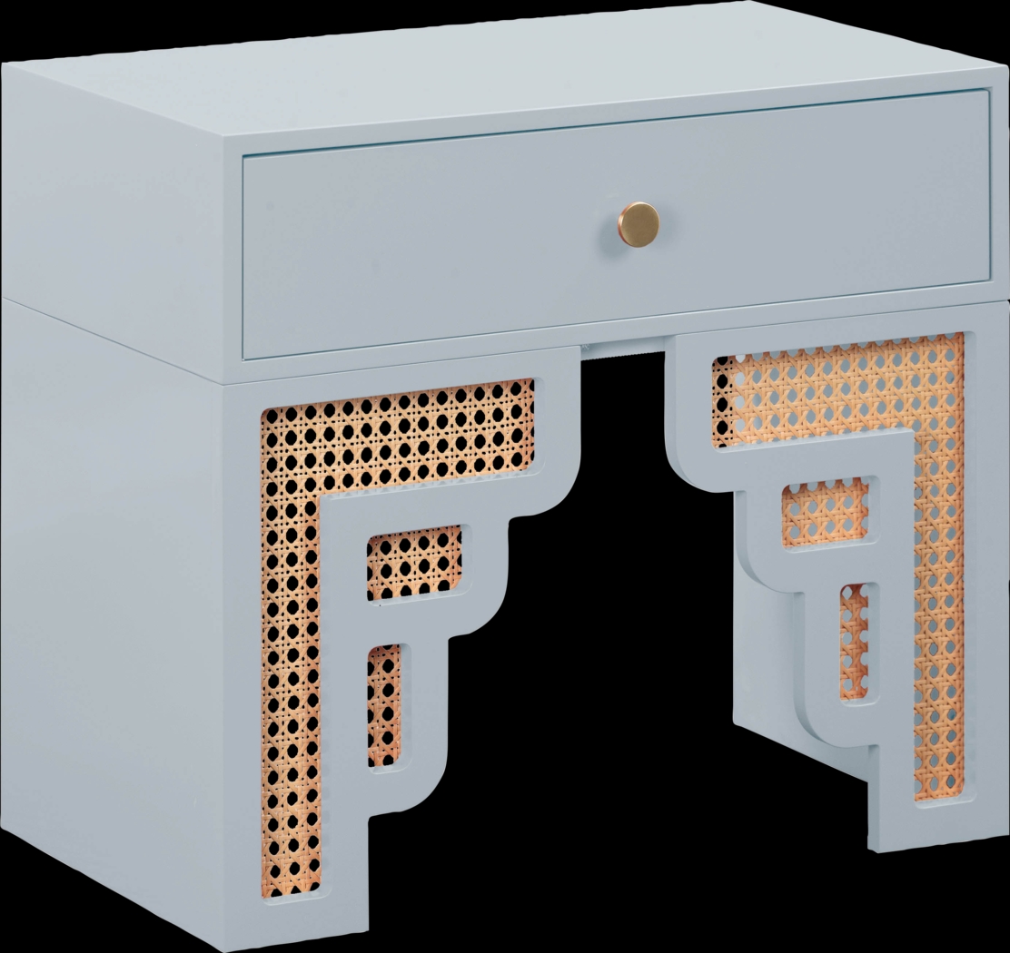 Sandidge Blue Nightstand - Thumbnail - Image 1