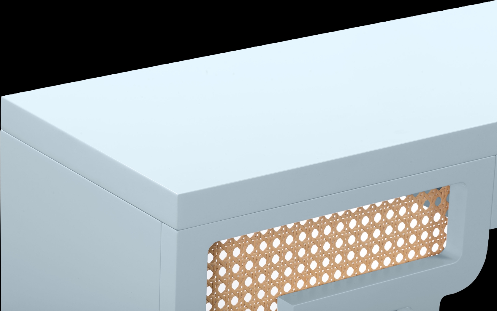 Sandidge Blue Sofa Table - Thumbnail - Image 3