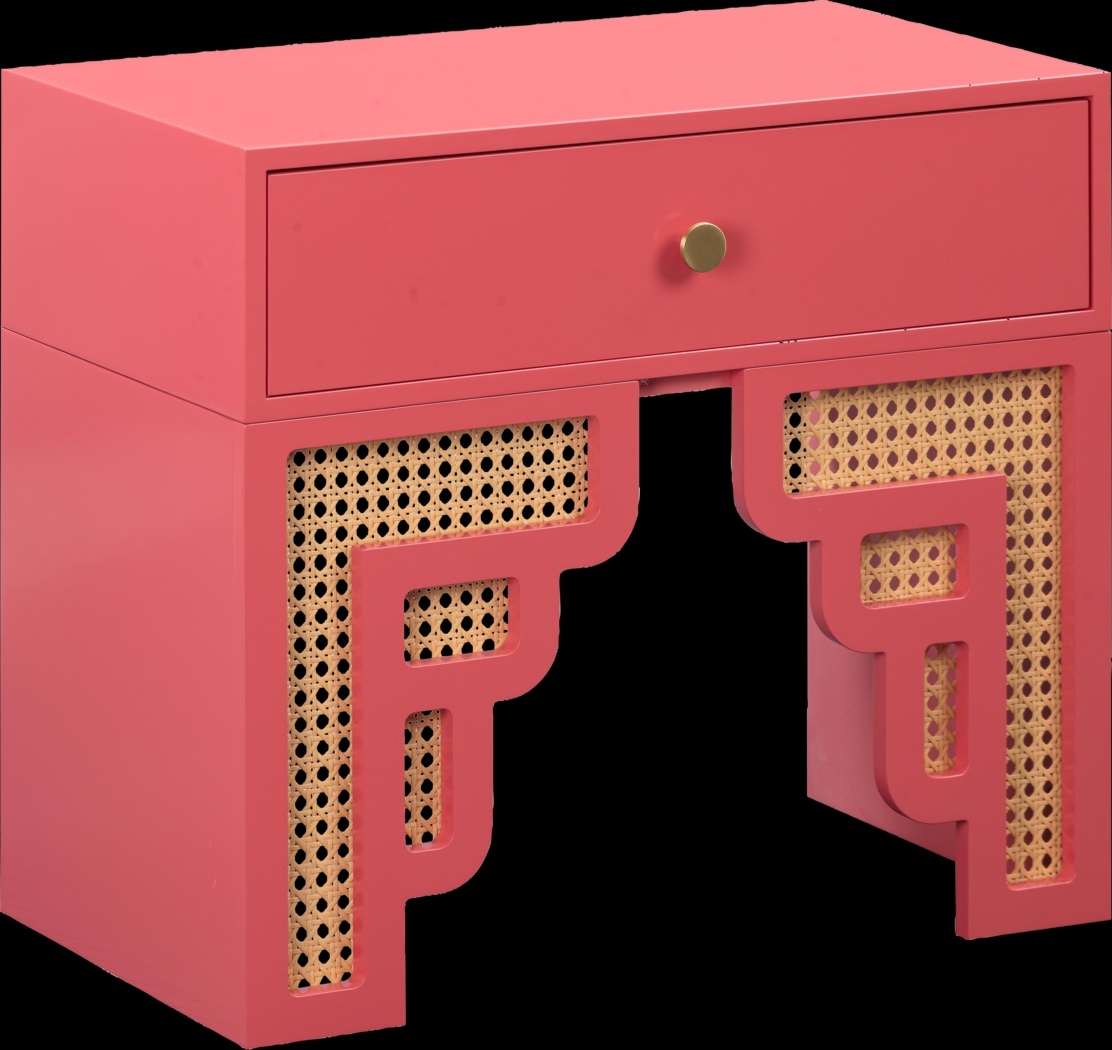 Sandidge Coral Nightstand - Thumbnail - Image 1