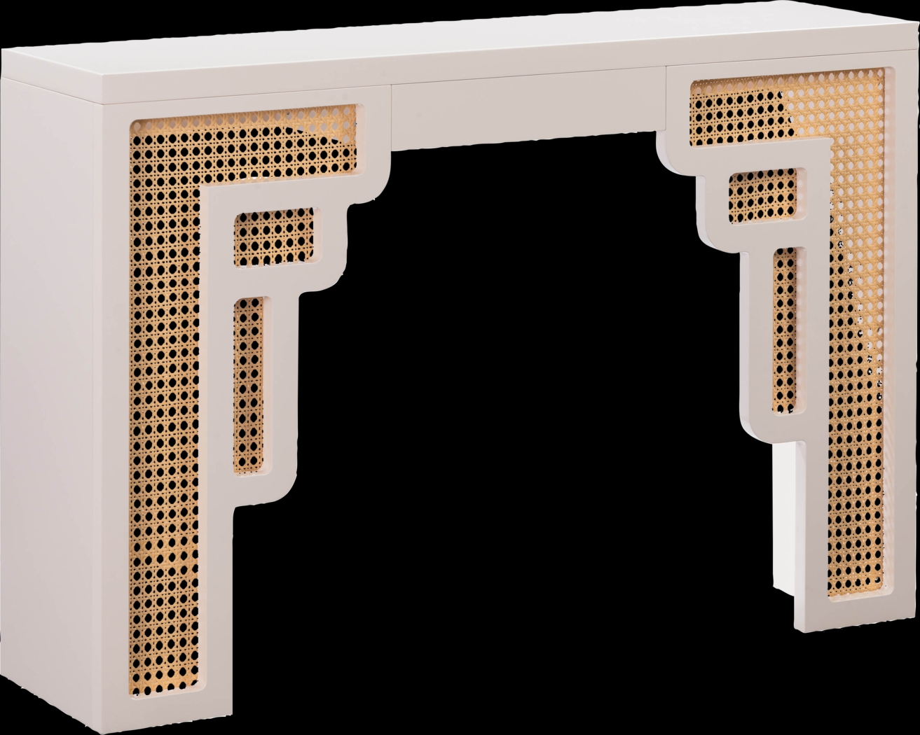 Sandidge Cream Sofa Table - Thumbnail - Image 1