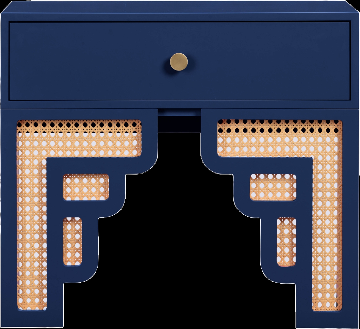 Sandidge Navy Nightstand - Thumbnail - Image 3