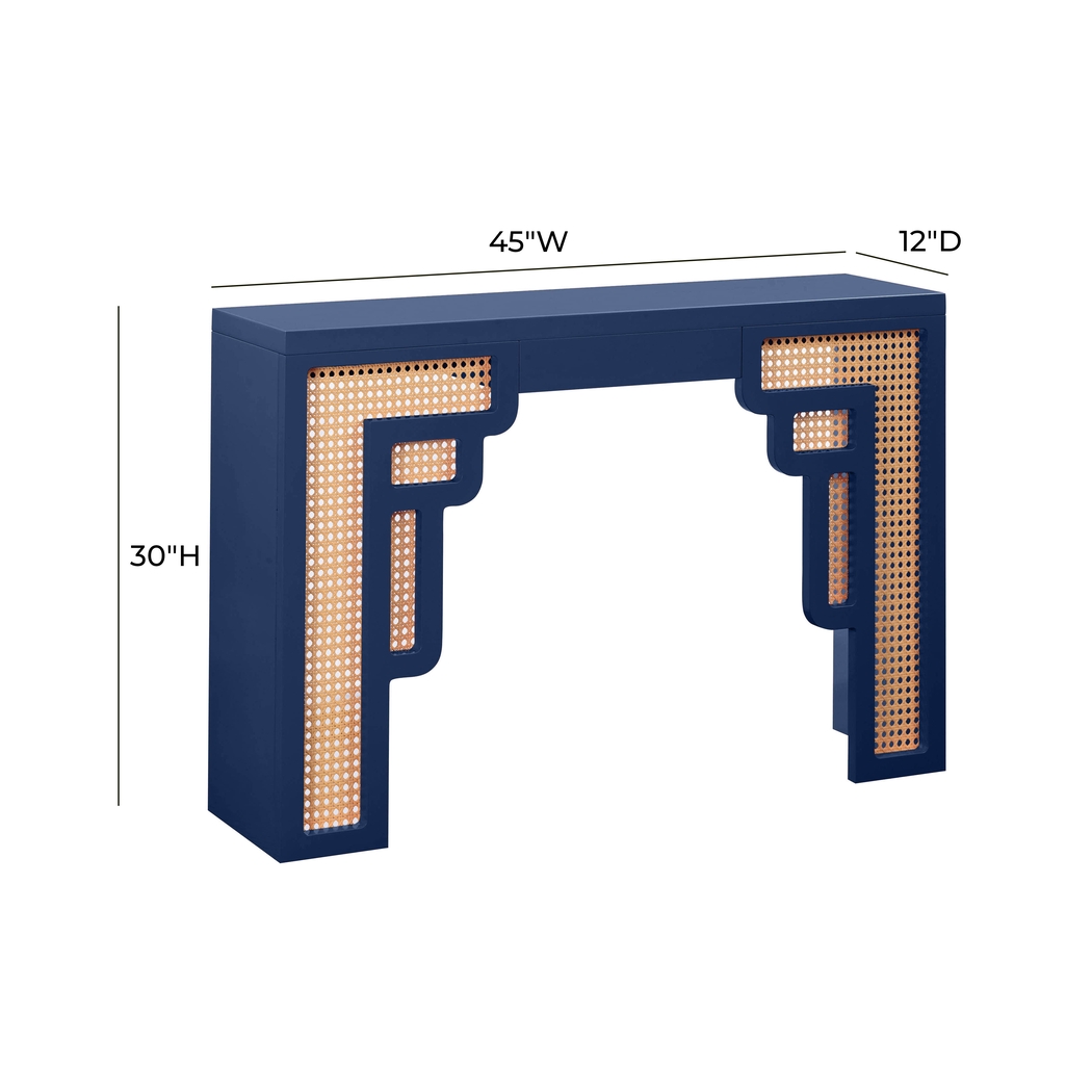 Sandidge Navy Sofa Table - Thumbnail - Image 6