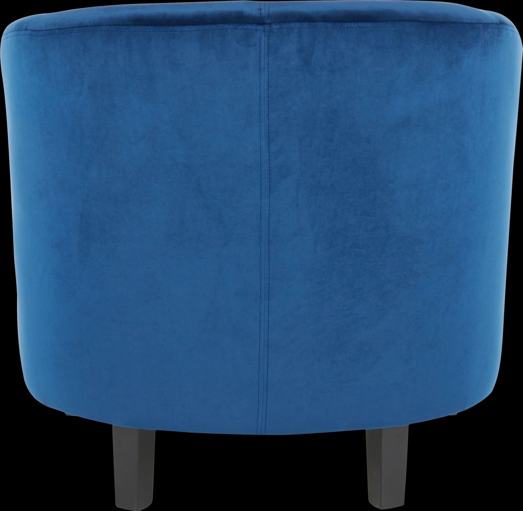 Sandifer Blue Accent Chair - Thumbnail - Image 4