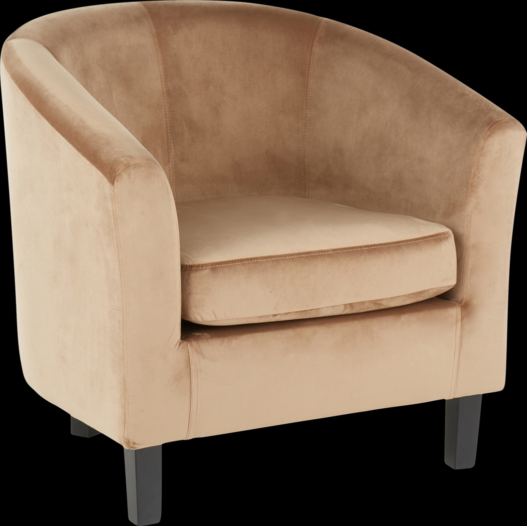 Sandifer Brown Accent Chair - Thumbnail - Image 1