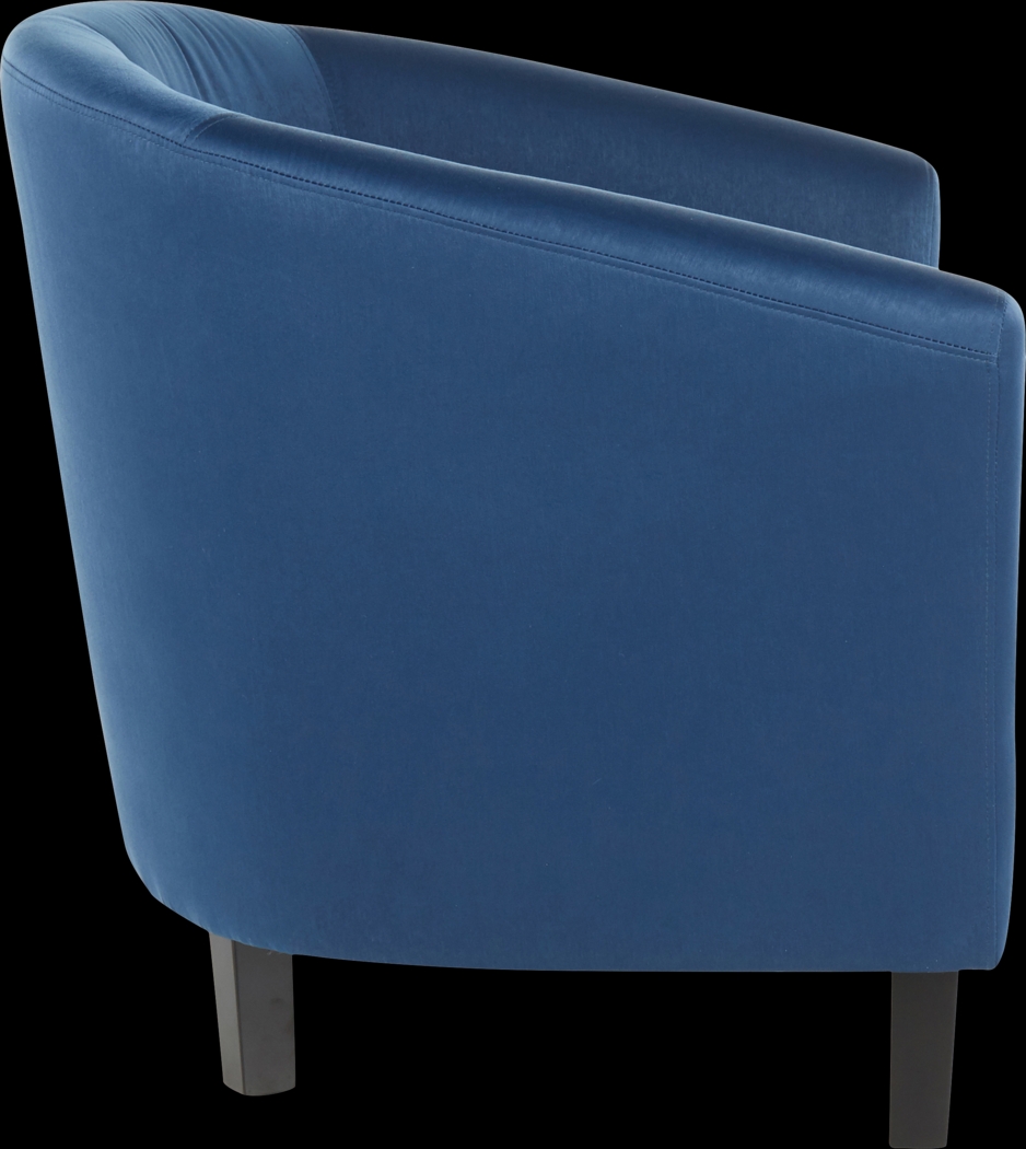 Sandifer Navy Accent Chair - Thumbnail - Image 2