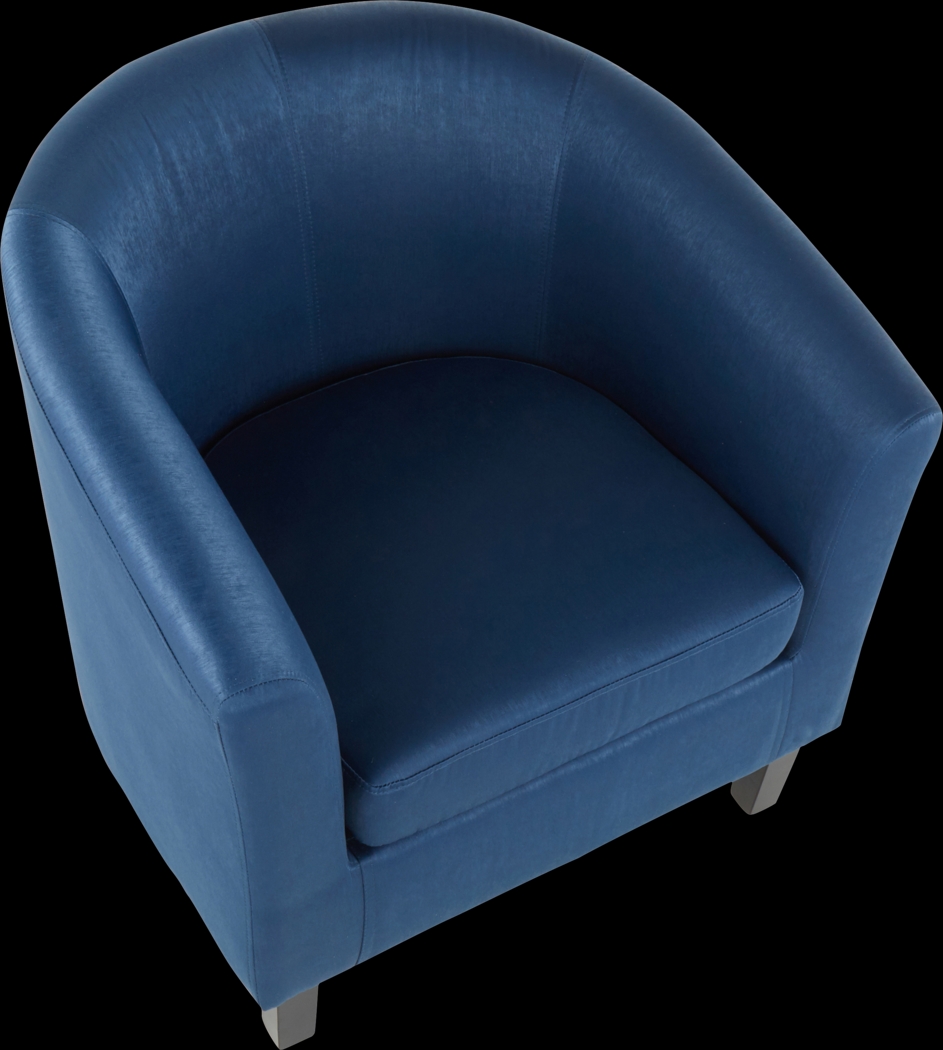 Sandifer Navy Accent Chair - Thumbnail - Image 6