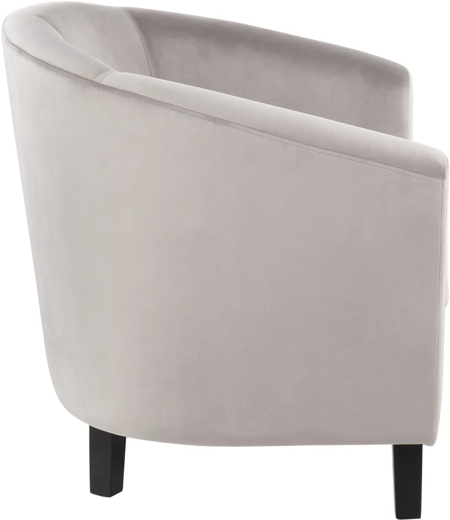 Sandifer Silver Accent Chair - Thumbnail - Image 2