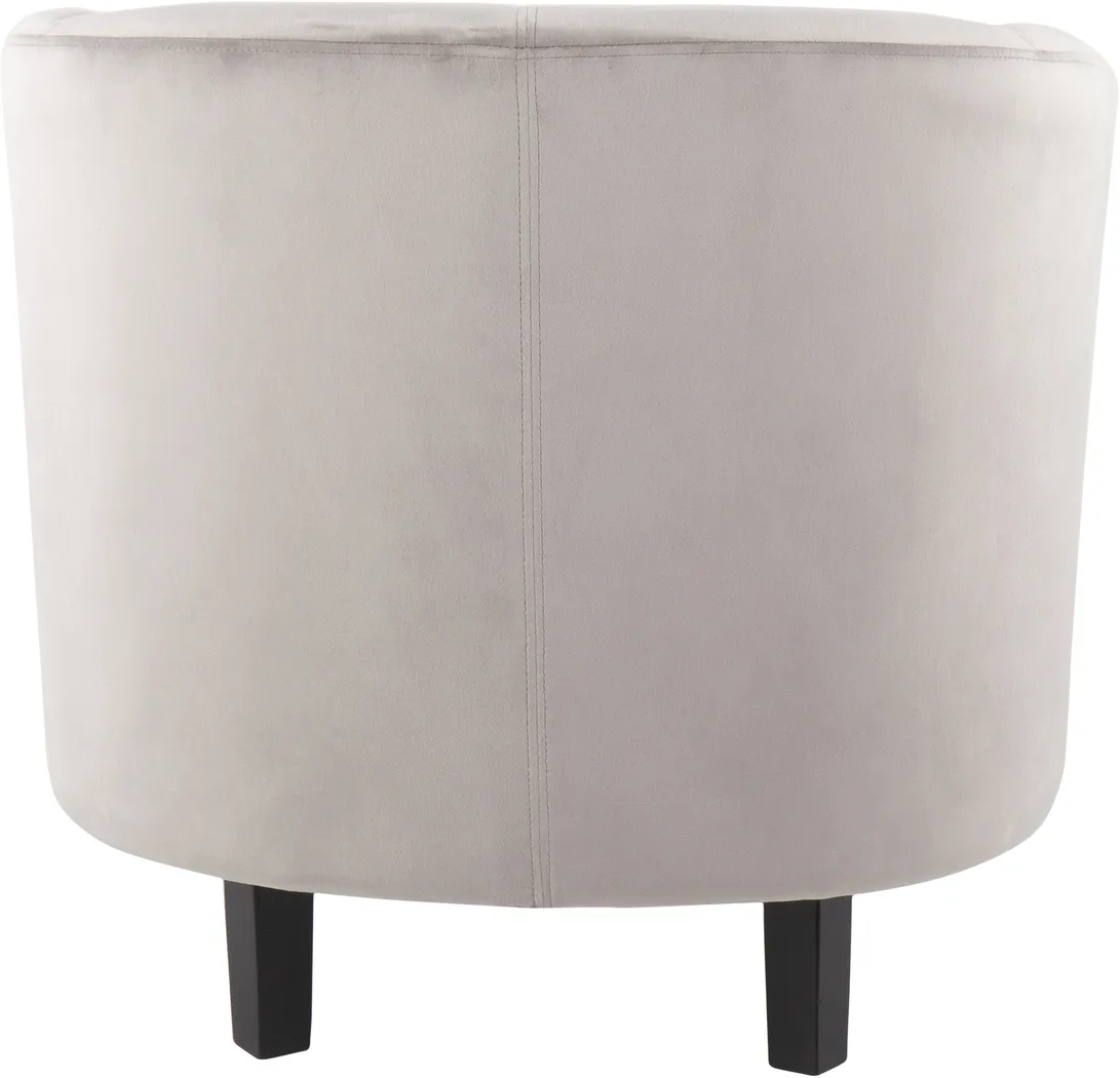 Sandifer Silver Accent Chair - Thumbnail - Image 4