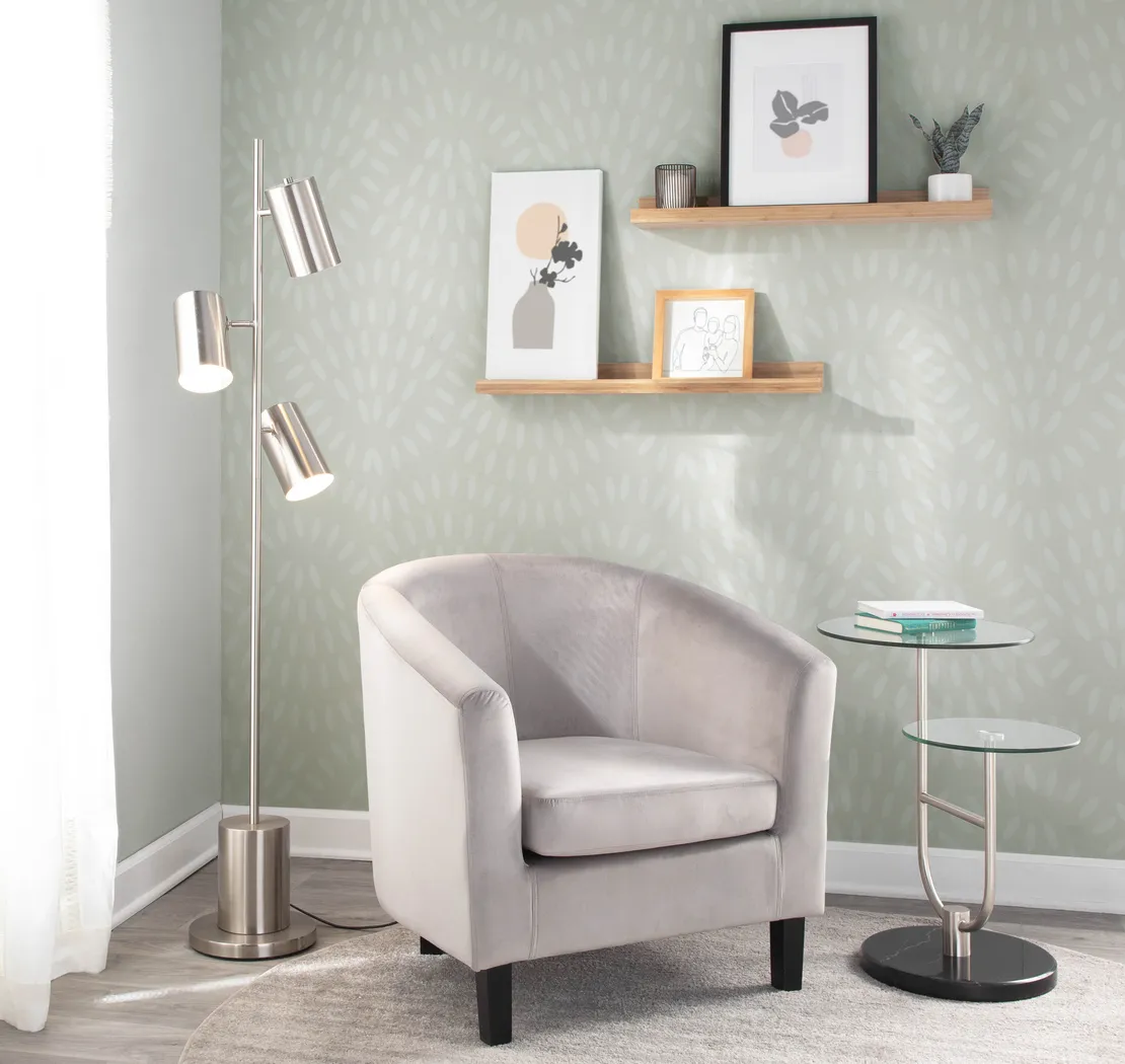 Sandifer Silver Accent Chair - Thumbnail - Image 7