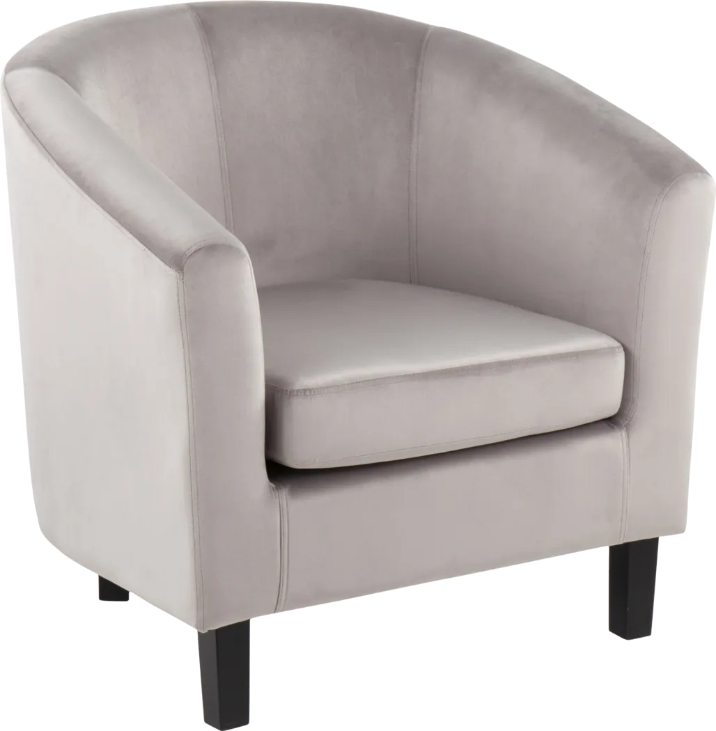 Sandifer Silver Accent Chair - Thumbnail - Image 1